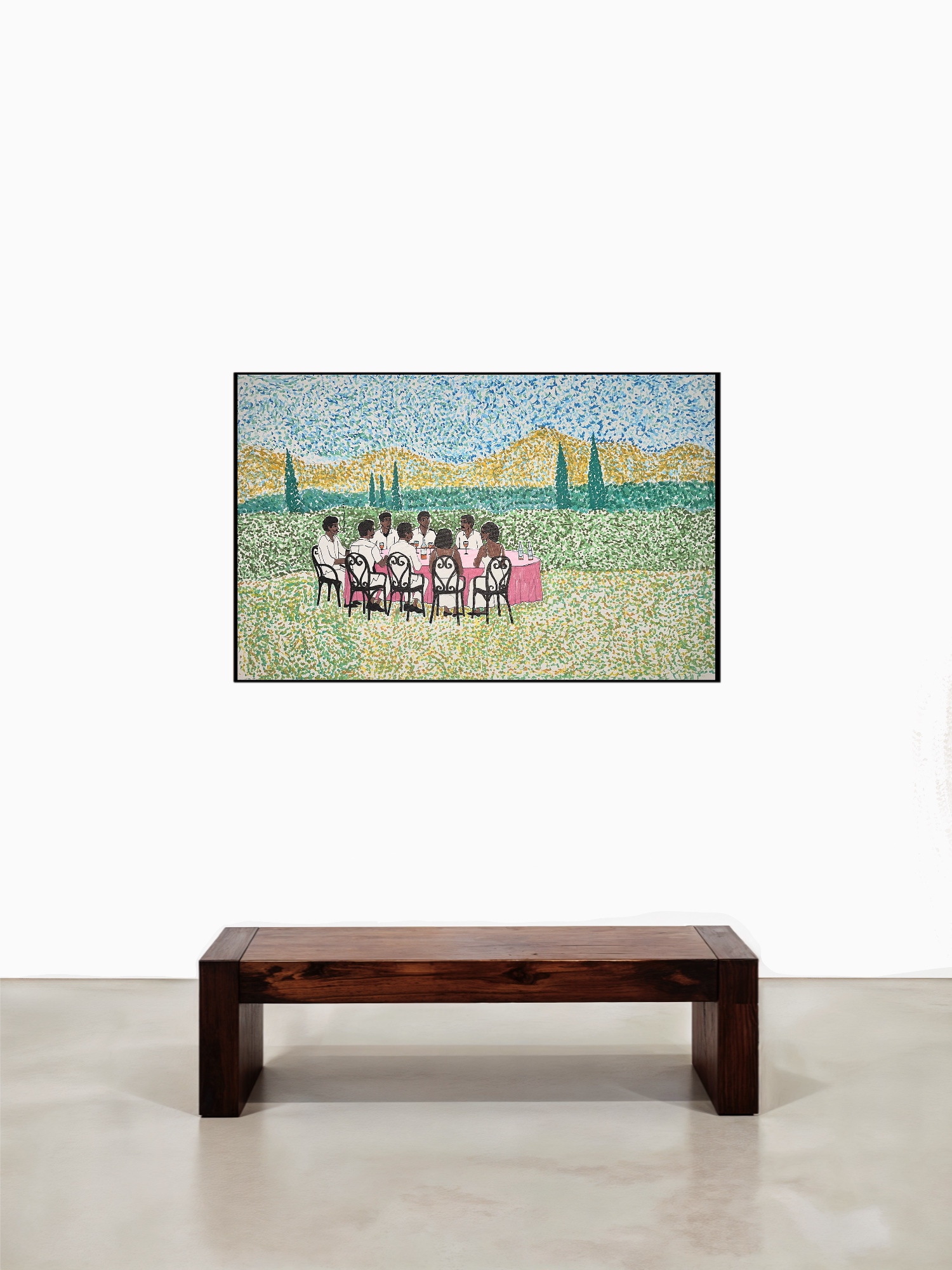 Apéro, Acrylic on canvas