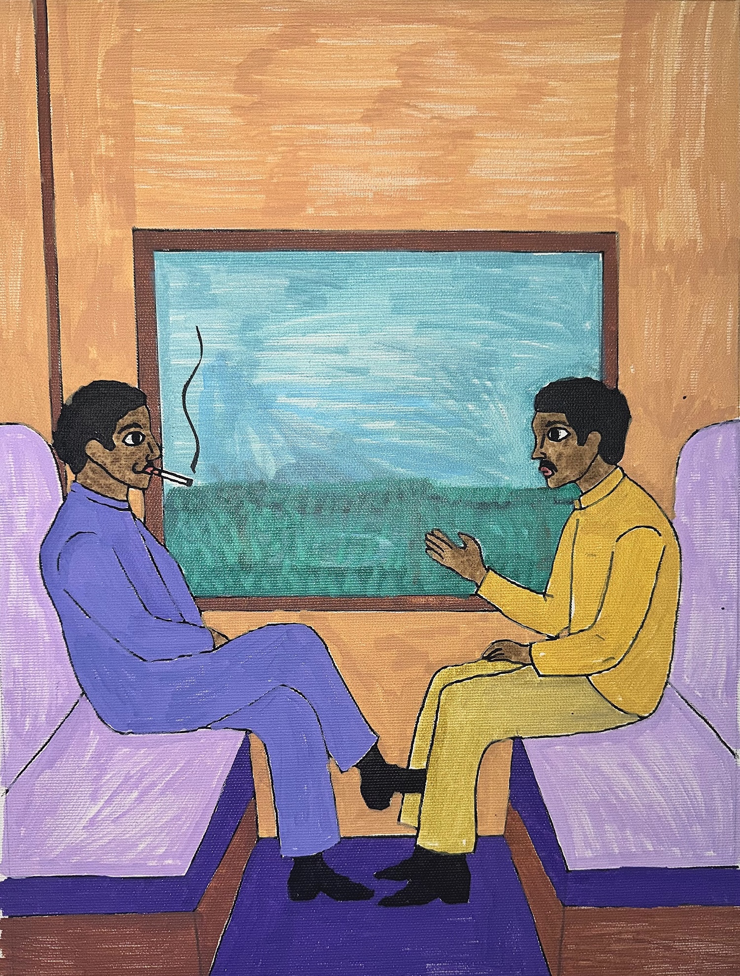 Another Conversation, detail 1