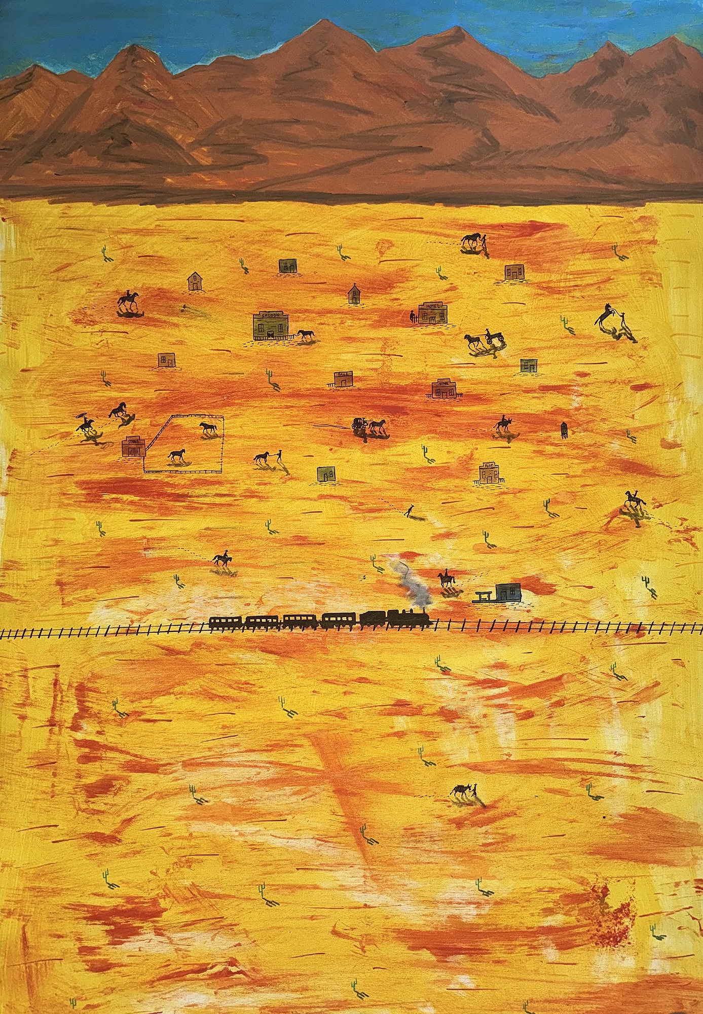 In the Valley, detail 1