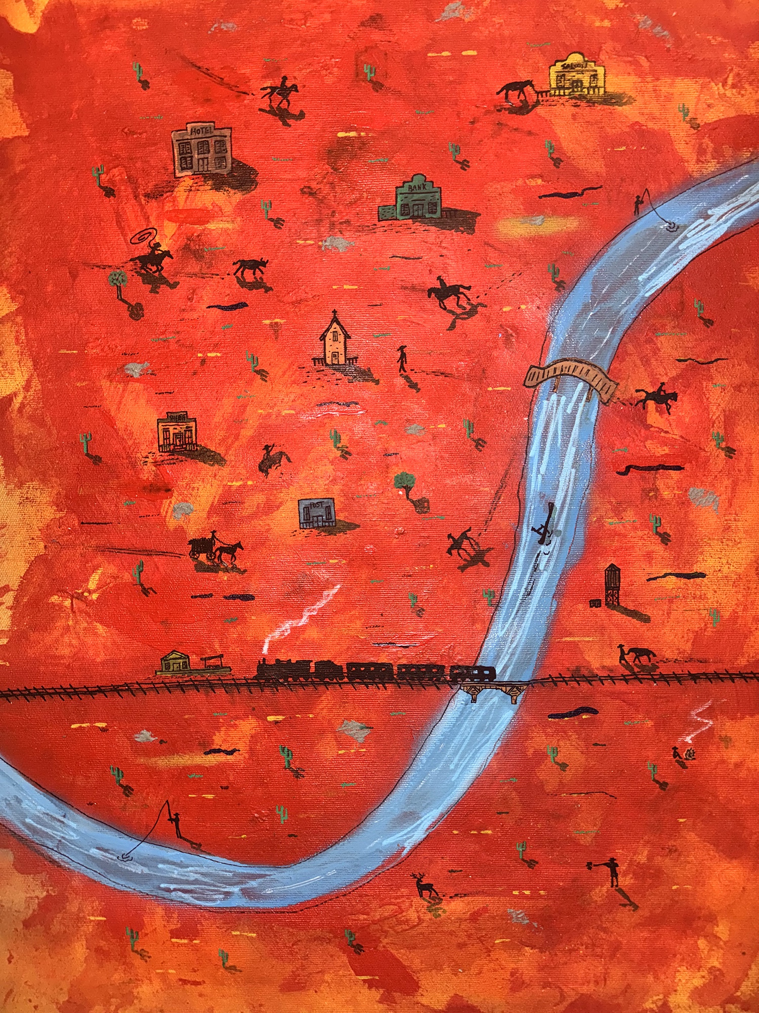 Modern Times, detail 1