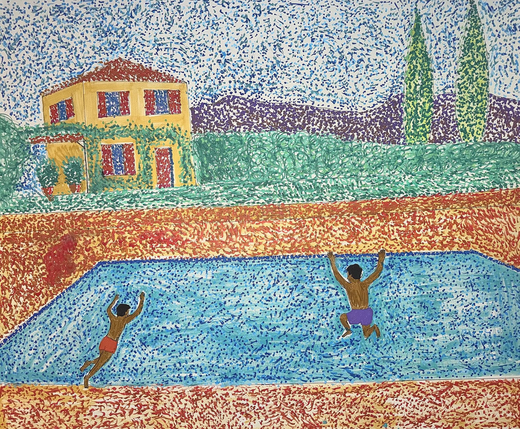 Mon Frère et moi, detail 1