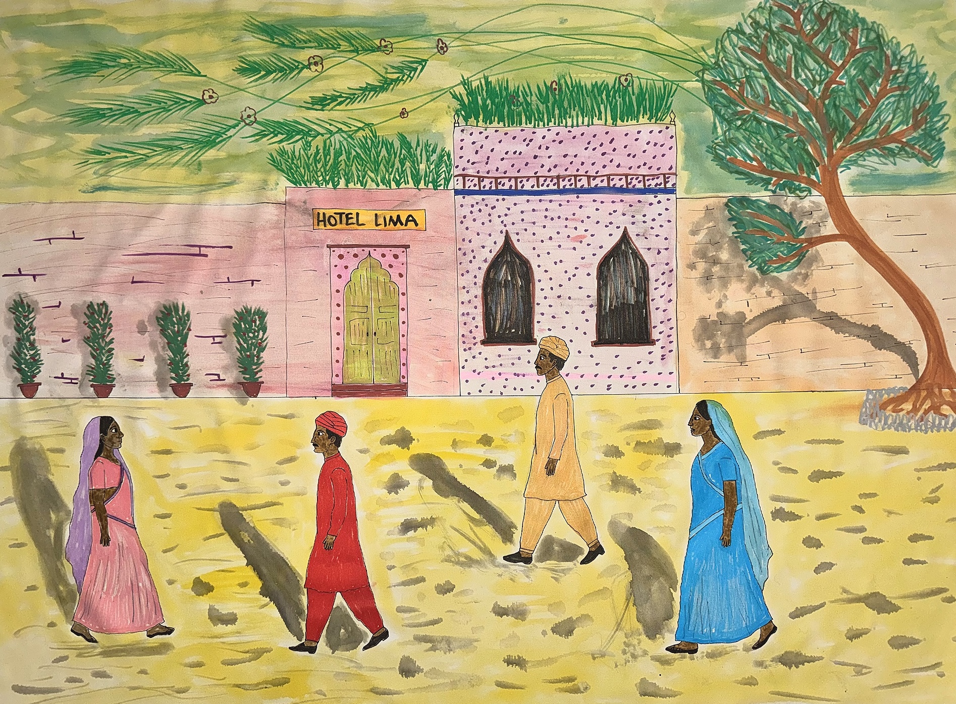 Passing Through Hotel Lima, detail 1
