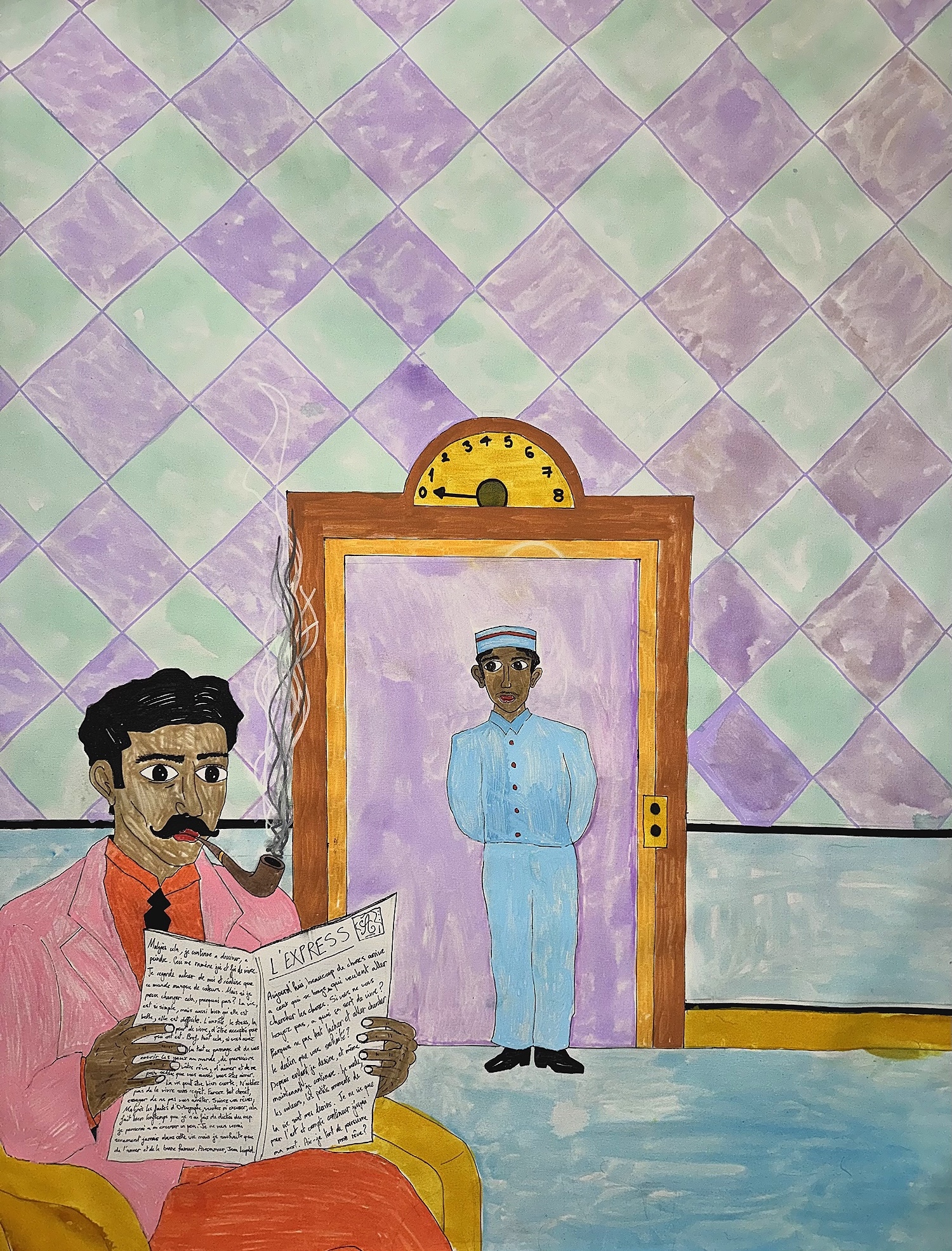 Tea Time, detail 1