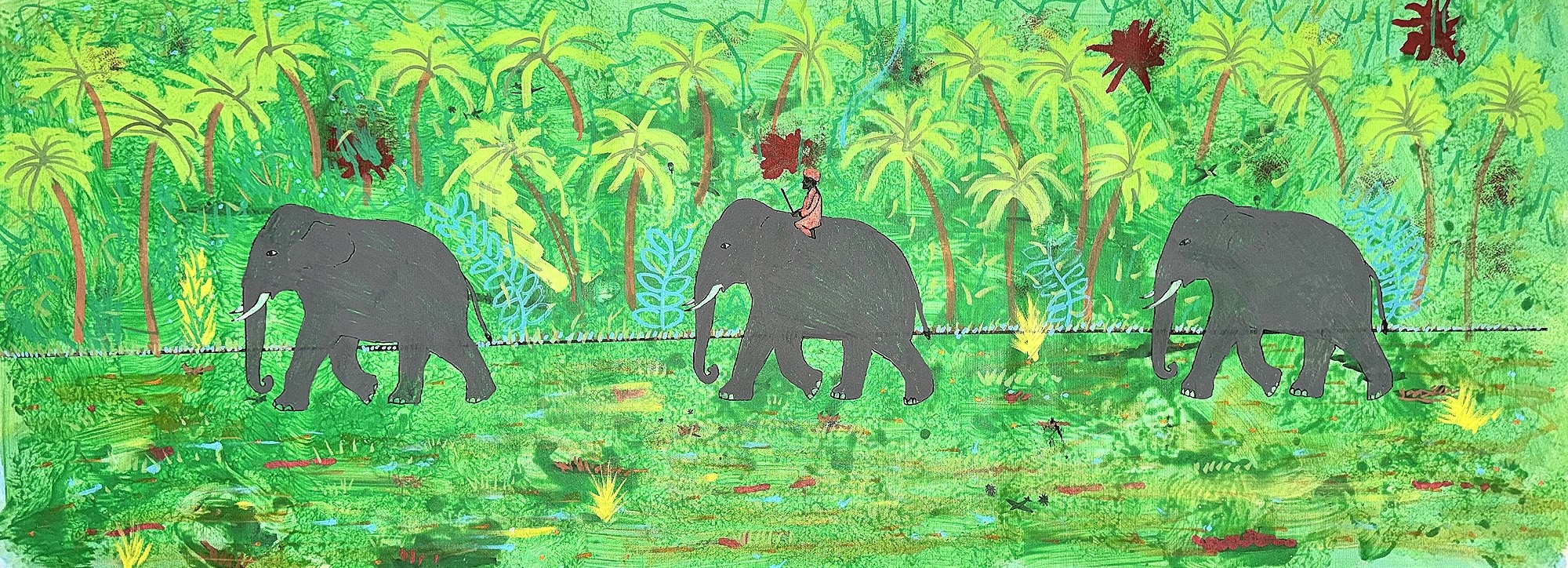 Through the Forest, detail 1